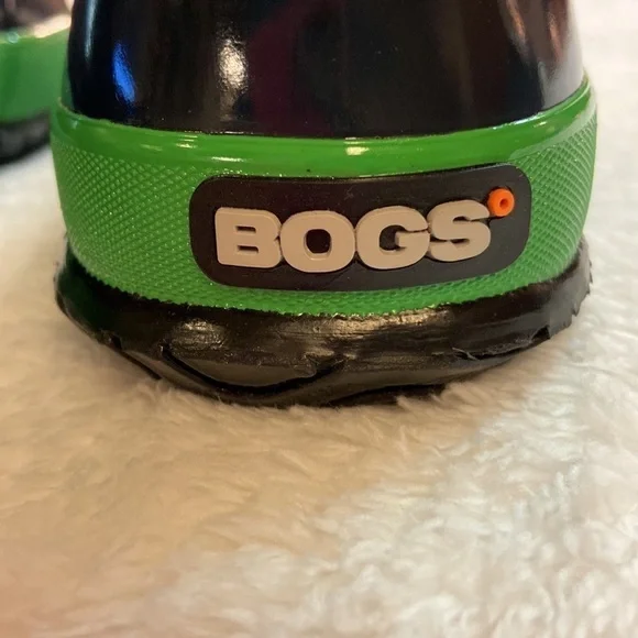 Bogs “Krainboots Solid” Youth Pull-on Rainboots Waterproof NEW - Picture 7 of 11